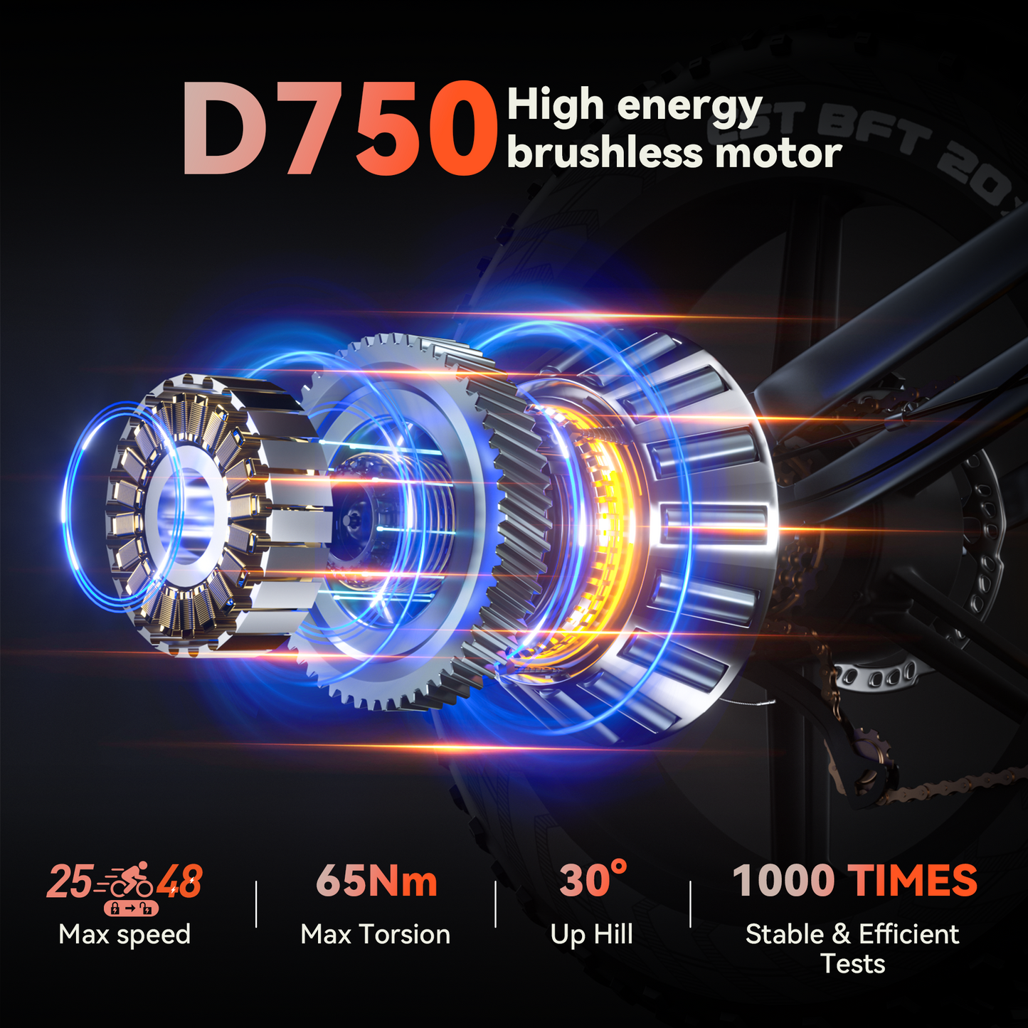 Maison RYDEQ™ JX50 — Fat Tire E-Bike (48V 17Ah, NFC Display)