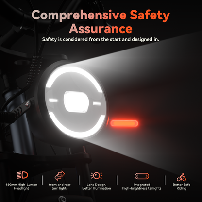 Maison RYDEQ™ JX50 — Fat Tire E-Bike (48V 17Ah, NFC Display)