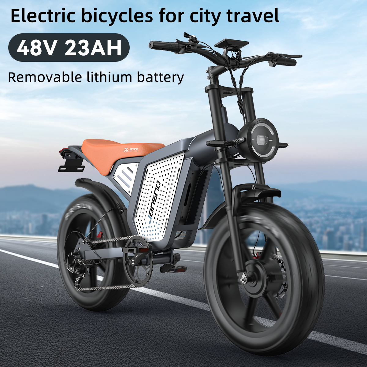 Maisonn RYDEQ™ JX60G Electric Bike Dual Motor All-Wheel Drive