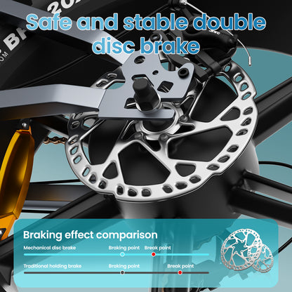 Maison RYDEQ™ JX70 Electric Bike – Long Range Dual Battery Bicycle