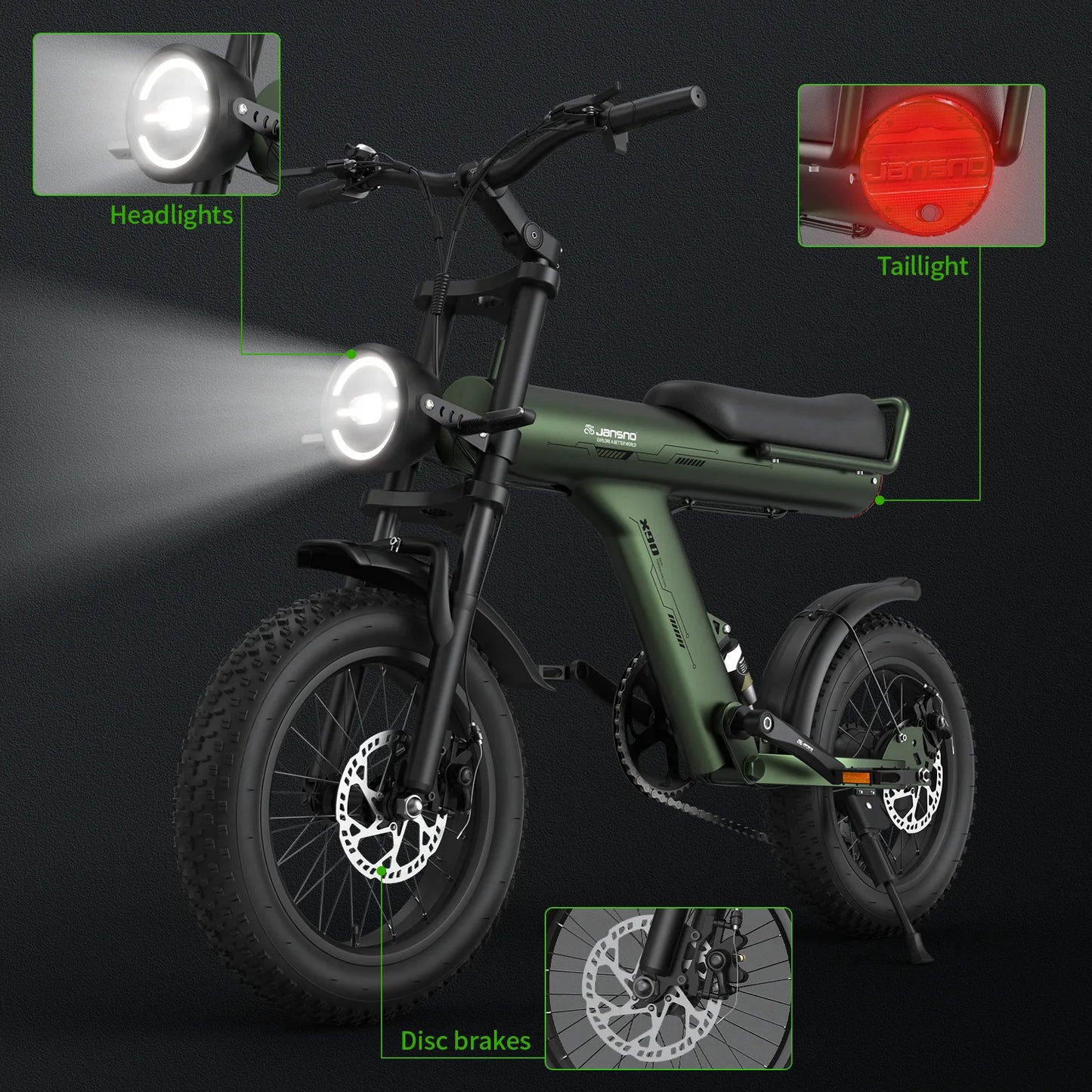 Maison RYDEQ™ JX90 Commuter Electric Bike